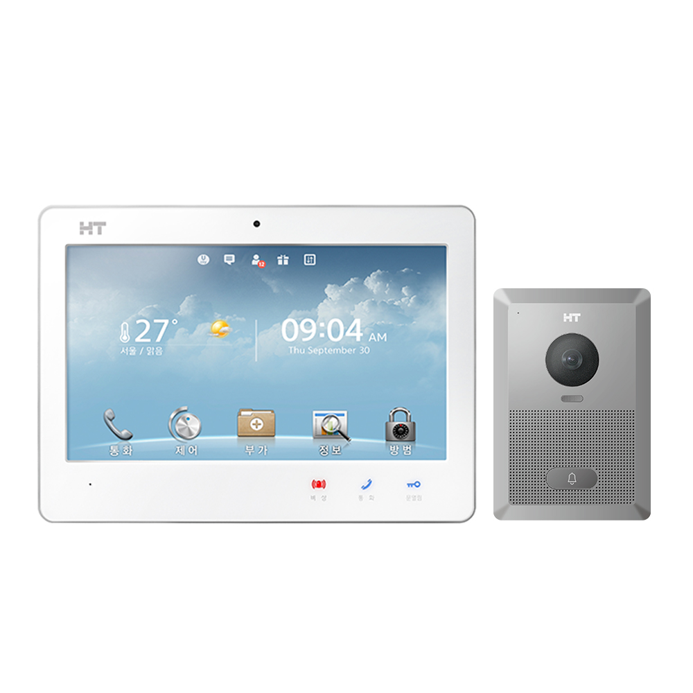 현대통신 HNF-H1101 / HDS-R100[매립형] 디지털 비디오폰 인터폰 : 조이키존