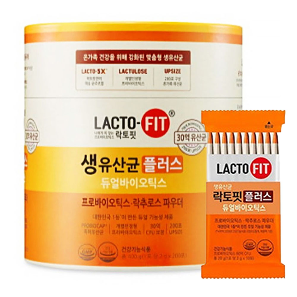종근당 건강 락토핏 플러스 듀얼바이오틱스 30포 외 2종 : 은하수공판장