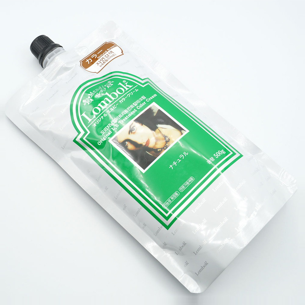 롬복헤나트리트먼트염색약 1제500g+2제500g 대용량 흰머리 새치커버 헤어칼라크림 저자극 무손상모발 홈셀프 오징어먹물 미용실 : 헤어미투