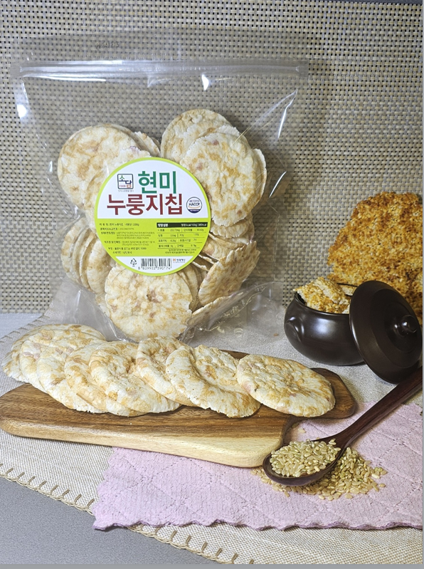 소담누룽지 현미 누룽지 칩 1BOX 200g x 20봉 아이들간식 과자 : 소담누룽지