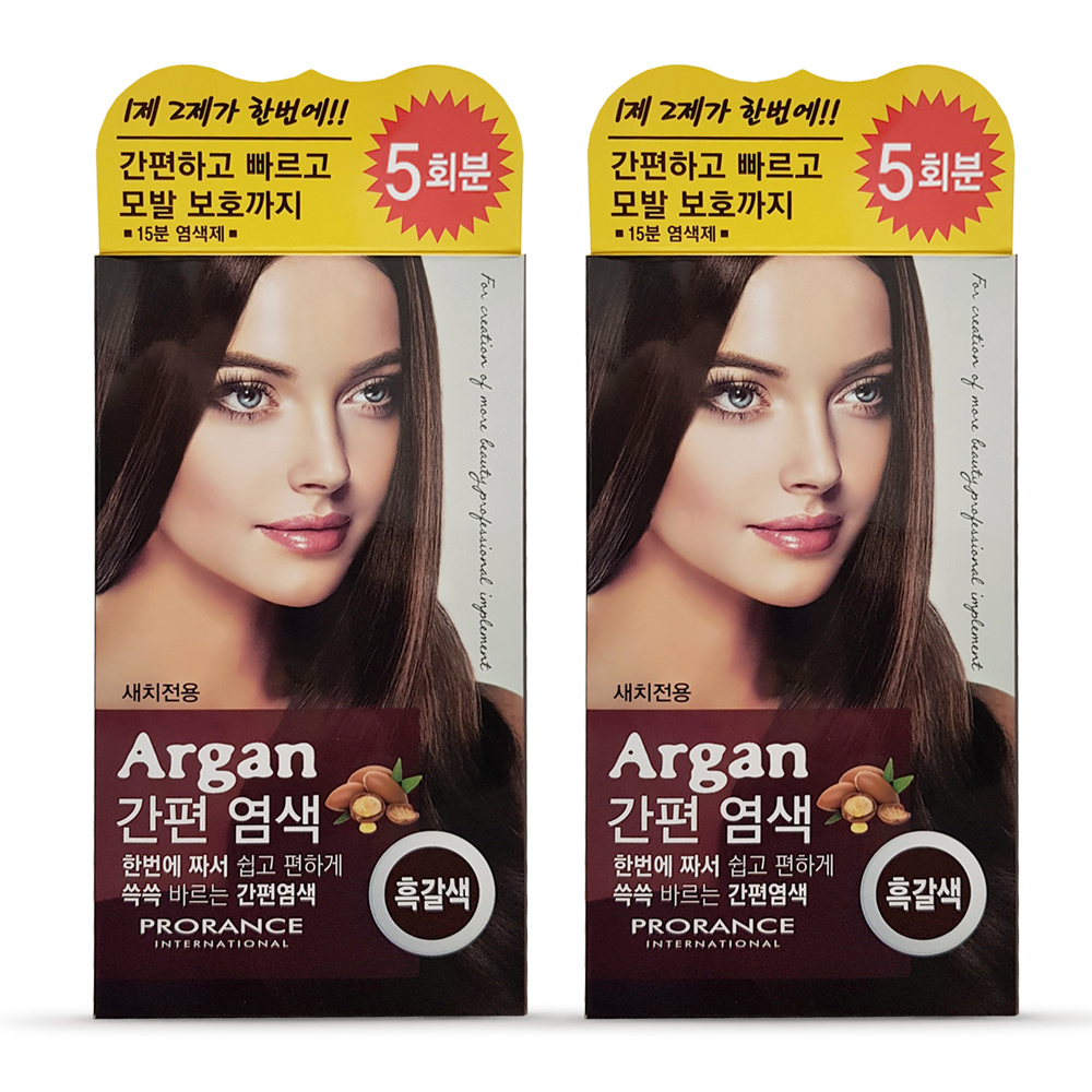 프로랑스 아르간 간편 염색 1+1 : 마레머에