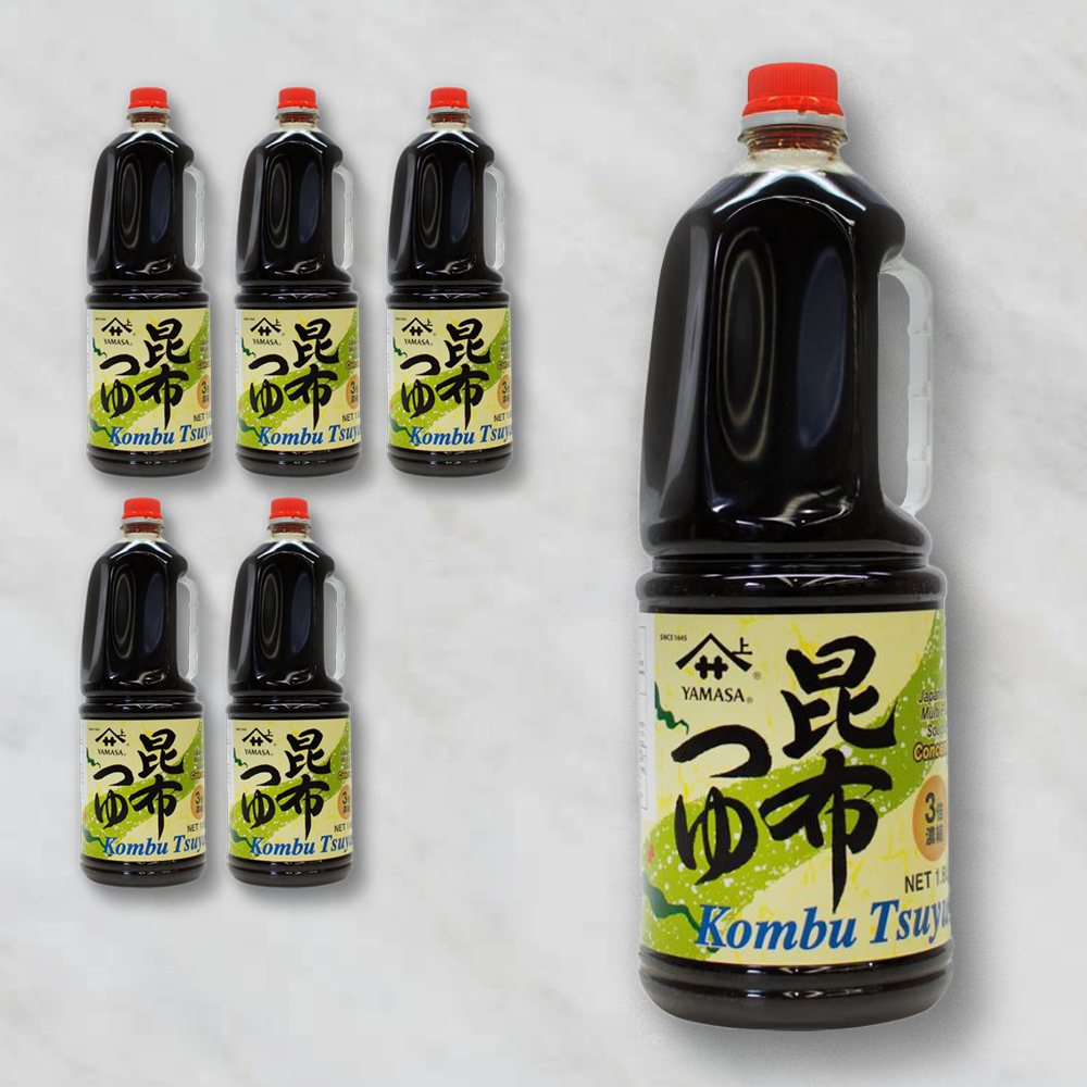 일본 야마사 다시마간장  1.8L 1박스 (6병입) 6개 : 자파텐