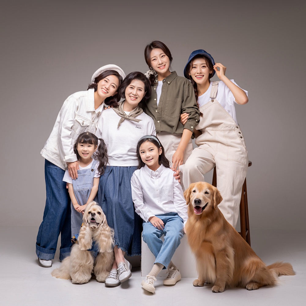 광명 가족사진 잘찍는 사진관 의상 대여 부모님 효도선물 : 광명가족사진 조아패밀리