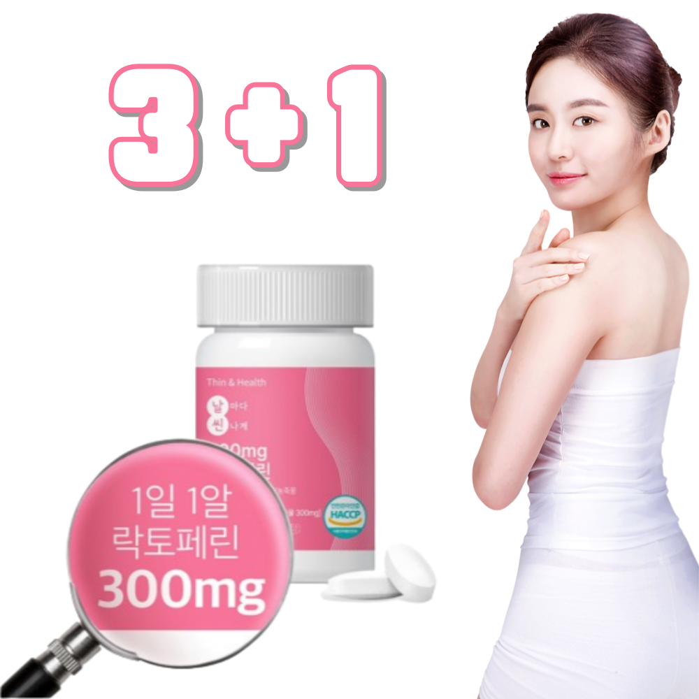 씬앤헬스 락토페린 300mg 총 8,400mg 28정, 1개 : 씬앤헬스