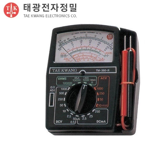 태광전자 아날로그 테스터 TM-360R : 쎈공구