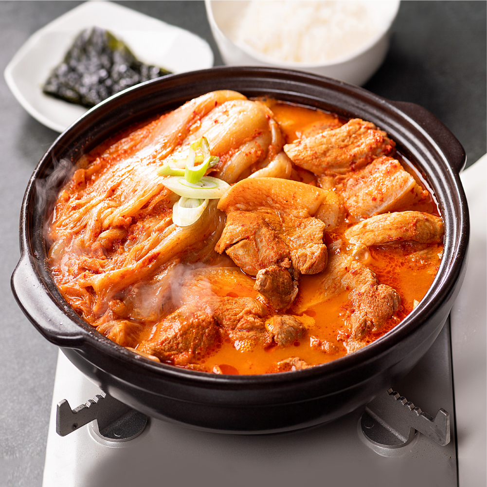 흑돼지 묵은지 김치찌개 짜글이 1.2kg 캠핑음식 밀키트 : 대한민국농수산