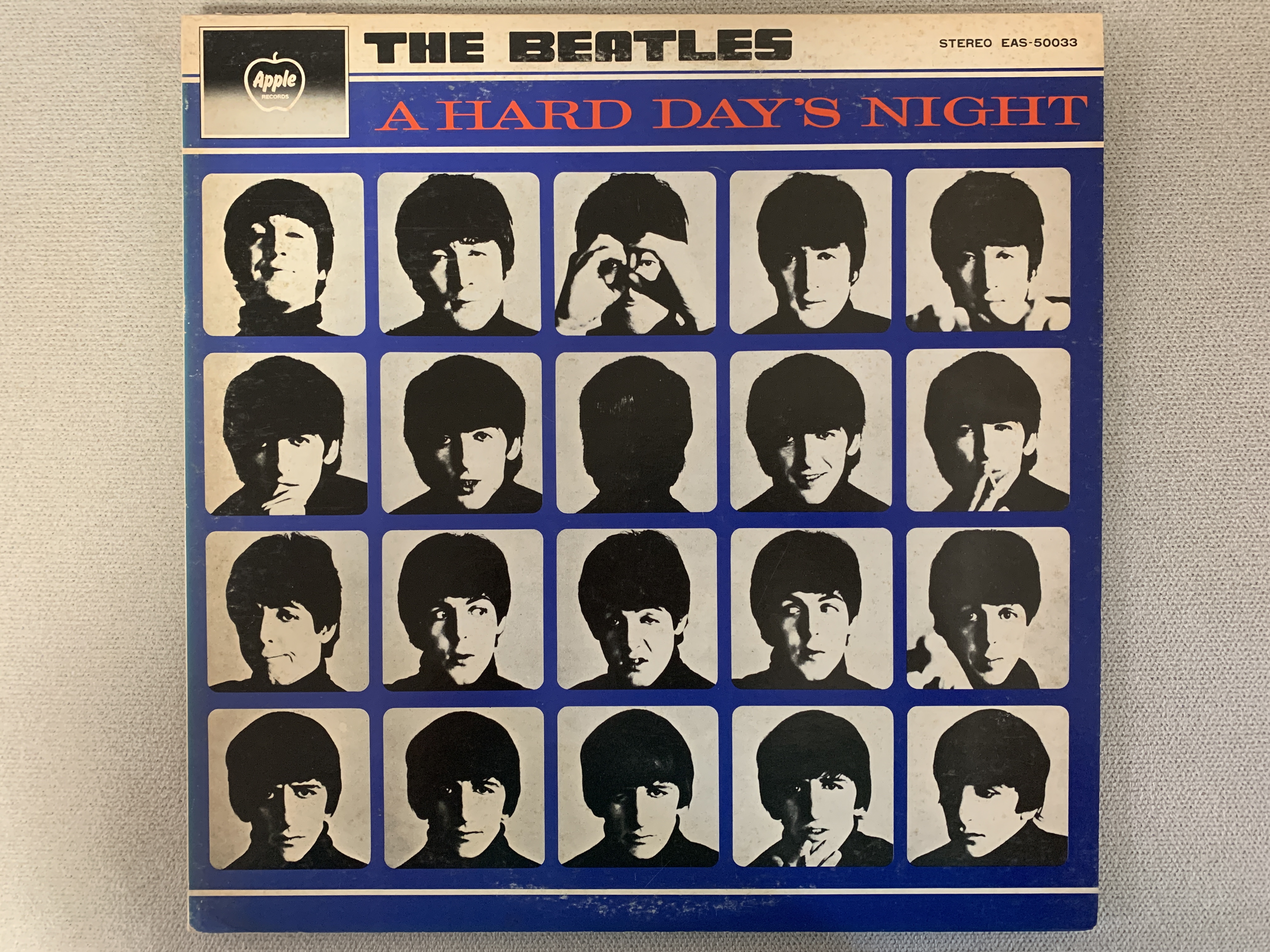 비틀즈 The Beatles - A Hard Days Night LP 79년 일본반 : 어니언레코드