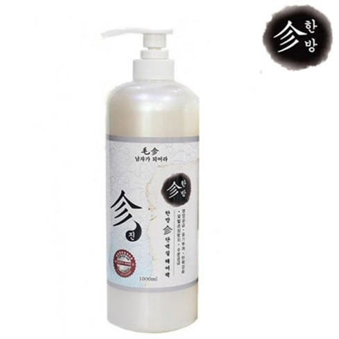 탈모야안녕 단백질헤어팩 한방 진 단백질헤어팩1000ml : 지앤시