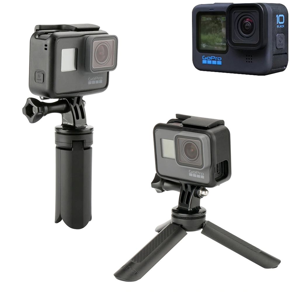 GOPRO10 호환 셀카봉 미니 핸들 스탠드 쇼티 고프로10 거치대 8 삼각대 7 : 북가무역2