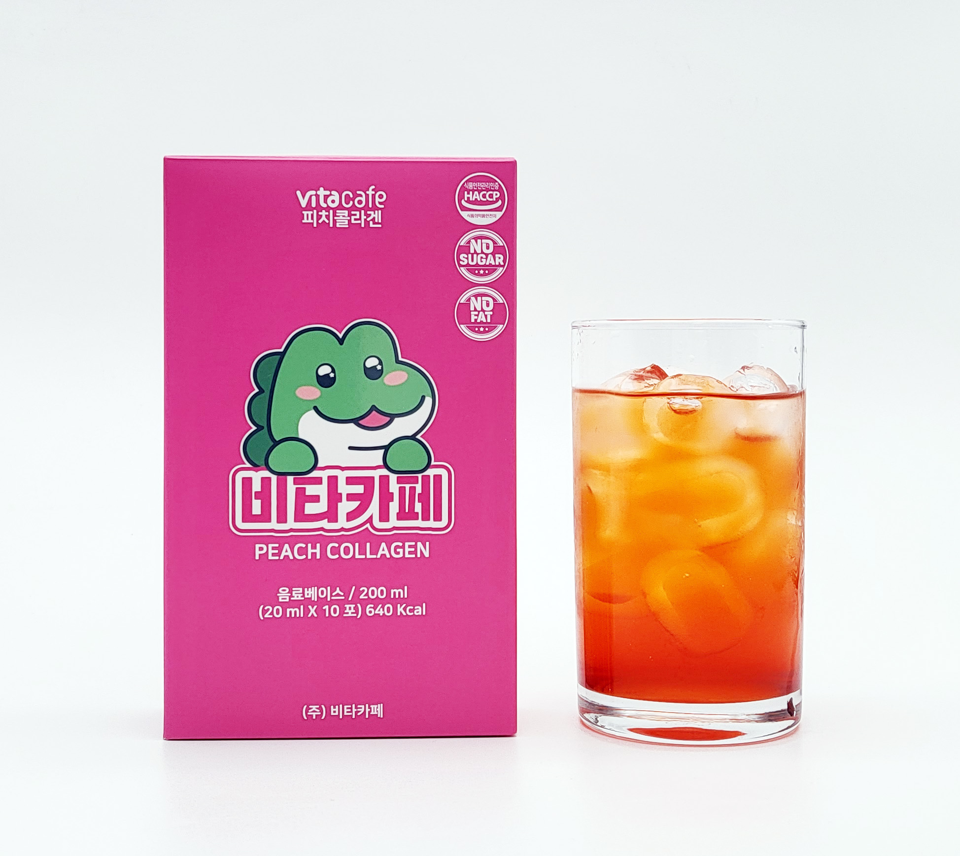 비타카페 피치콜라겐 3개입 마시는비타민 건강음료 : 비타카페스토어