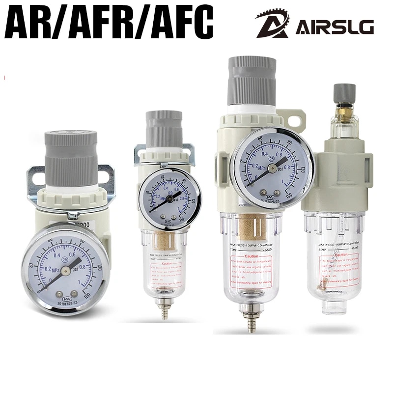 에어 레귤레이터 AR2000 AFR2000 AFC2000 AW2000 공기 압축기 펌프 압력 조절 밸브 오일물 분리기 필터 소스 프로세서 : 해피제이드