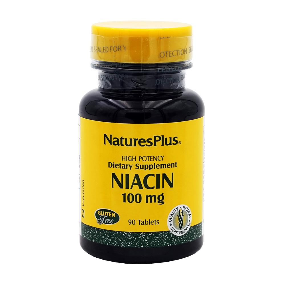 네이처스플러스 나이아신 니아신 Niacin 100mg 90정 2개 : 헬씨유쓰
