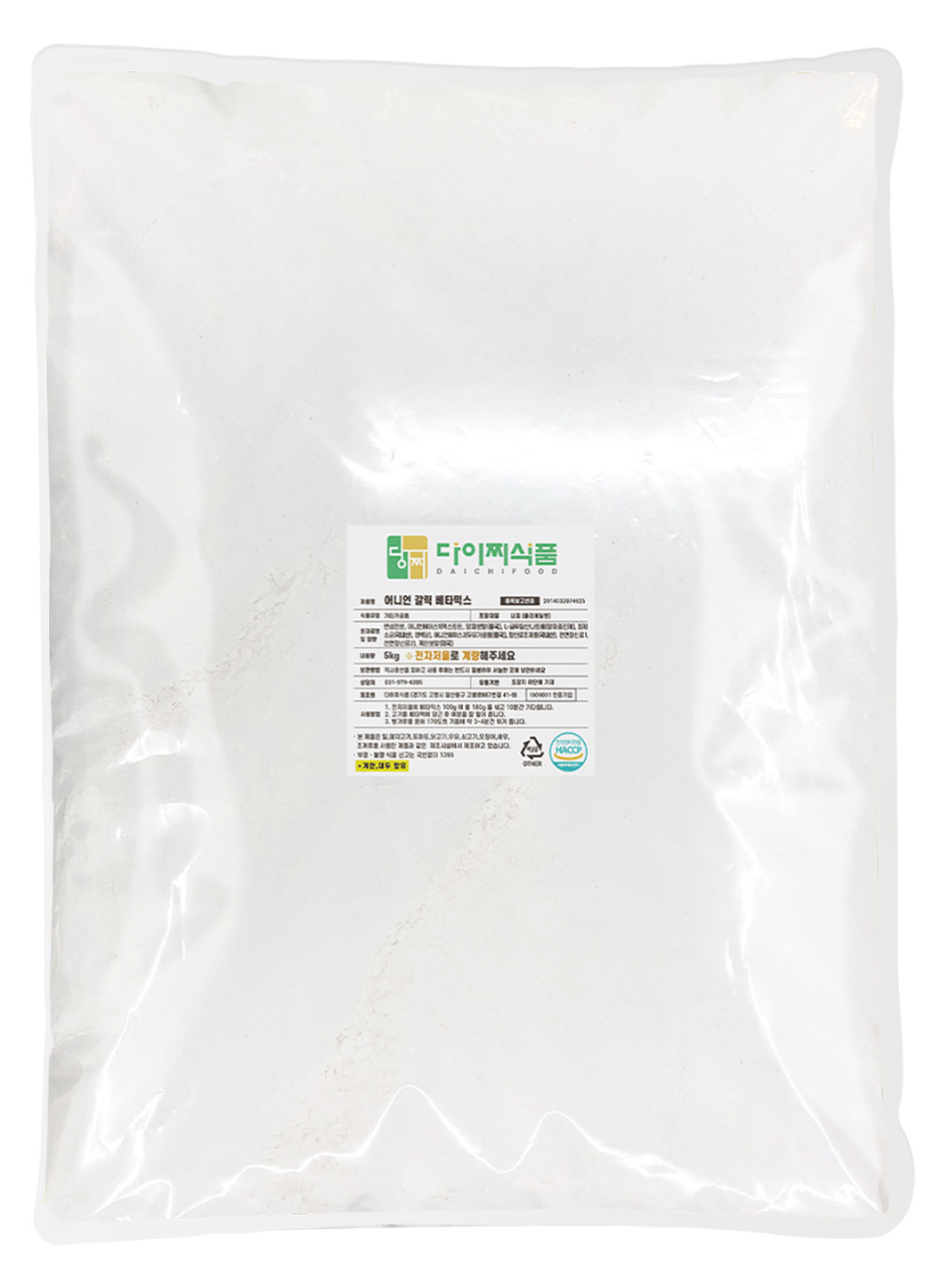 20kg(5kgx4ea) 다이찌 어니언 갈릭 베타믹스 / 돈까스 파우더 : 다이찌식품