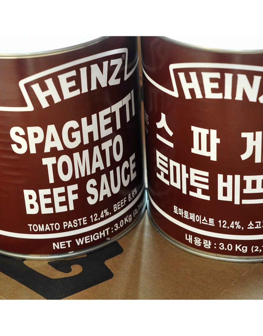 하인즈 스파게티비프소스 3kg 미트소스 토마토소스 : 주식회사88에프앤비