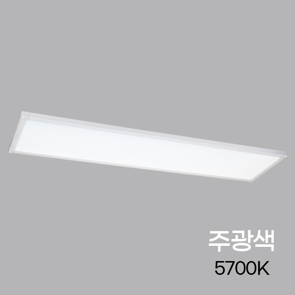 비츠온 LED 평판등 면조명 엣지형 더 스타일 1285x320 50W 주광색 5700K 플리커프리 MQL2001-LED5057 1BOX 5EA : 마루라이팅