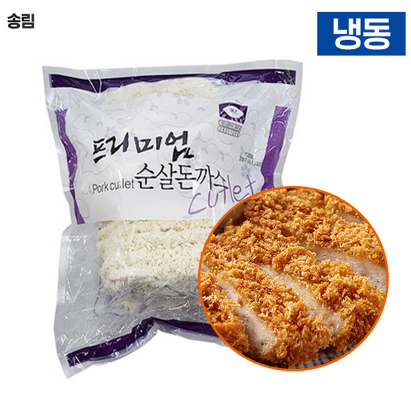 송림 순살돈까스 150g x 10개 : 푸딧