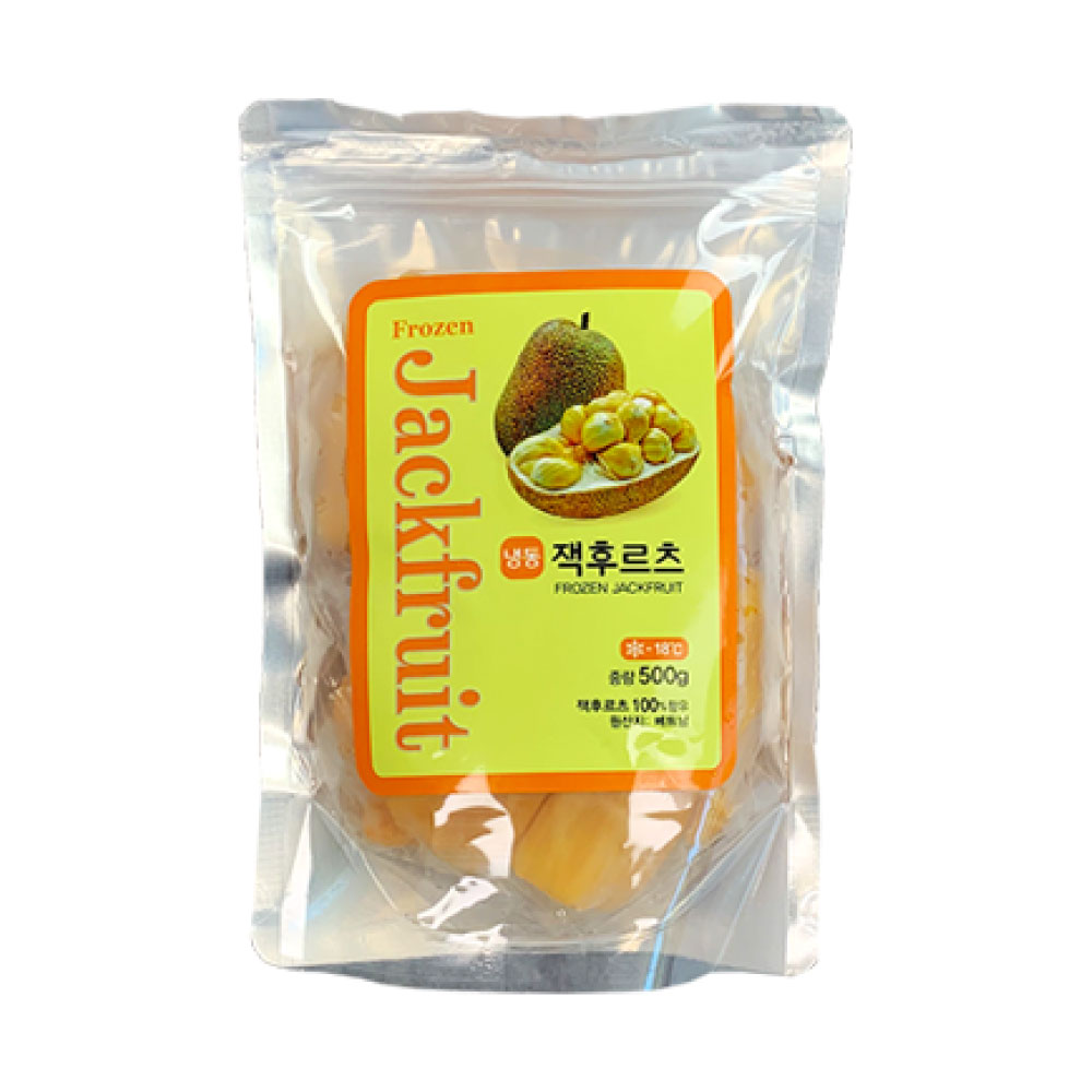 신정푸드 냉동과일 쫄깃한 식감과 달콤한 맛 잭푸르트 잭프룻 잭후르츠 500g : 신정푸드 참맘몰