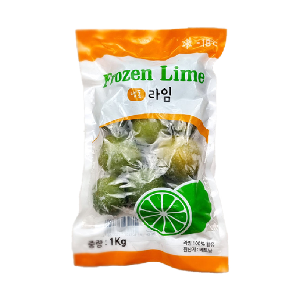 신정푸드냉동과일 모히또에이드주스재료 라임 1kg : 신정푸드 참맘몰