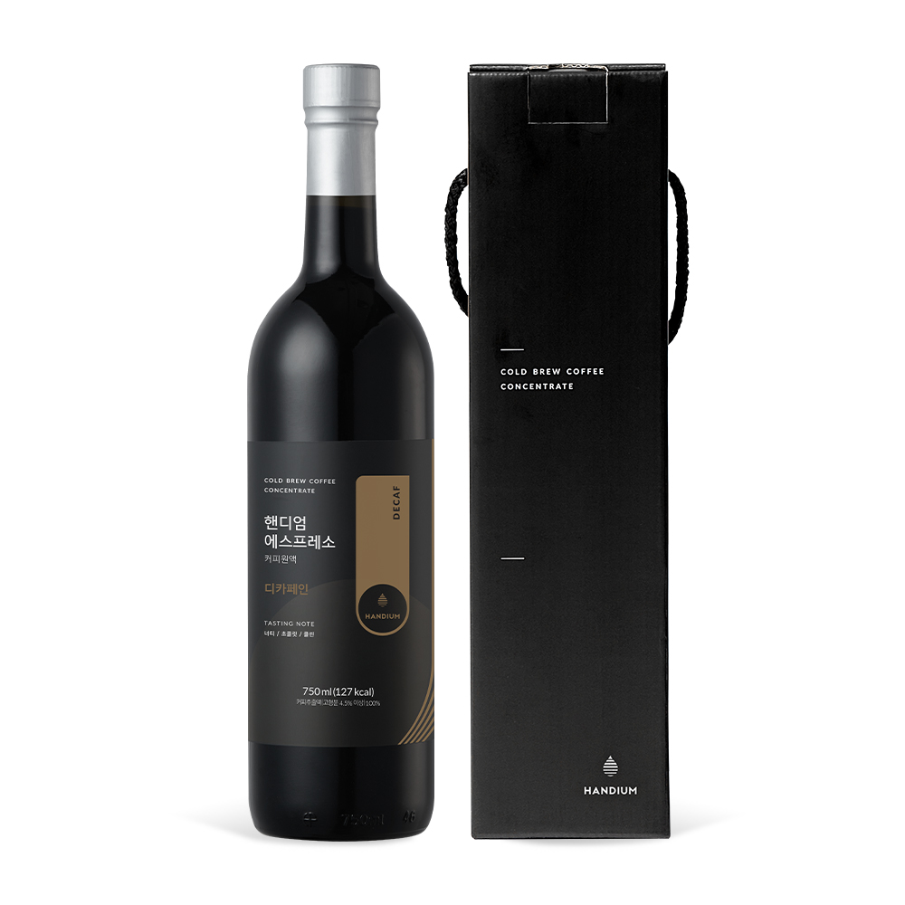 핸디엄 에스프레소 커피원액 디카페인 750ml : 핸디엄 온라인 스토어