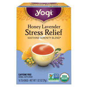 요기티 스트레스 릴리프 허니 라벤다 29g Yogi Tea : 시카고팩토리2