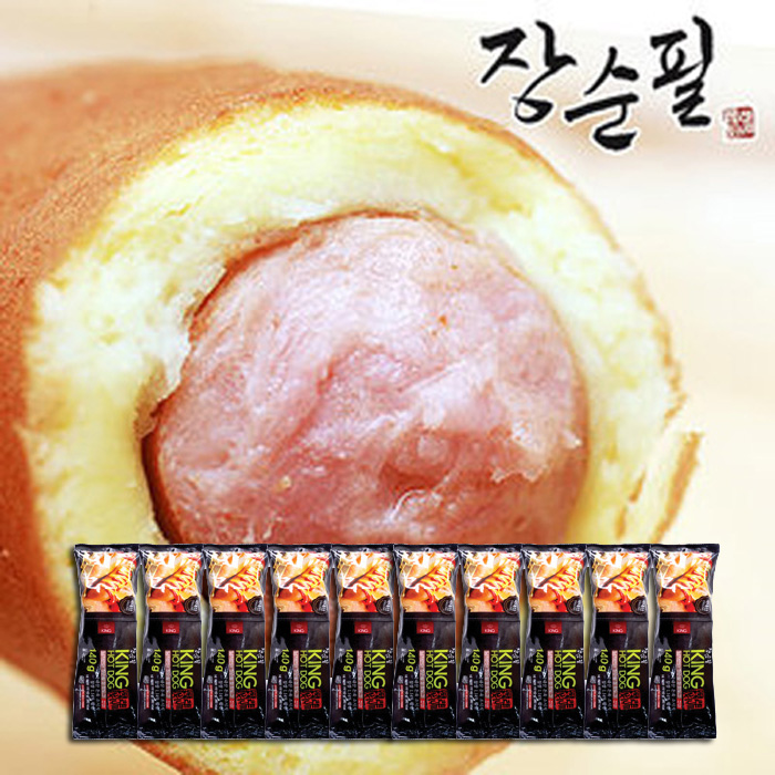 장순필 개별 포장 달달한 겨울 간식 왕꿀/씨앗호떡 5개+5개 외 킹핫도그, 붕어빵 : 장순필