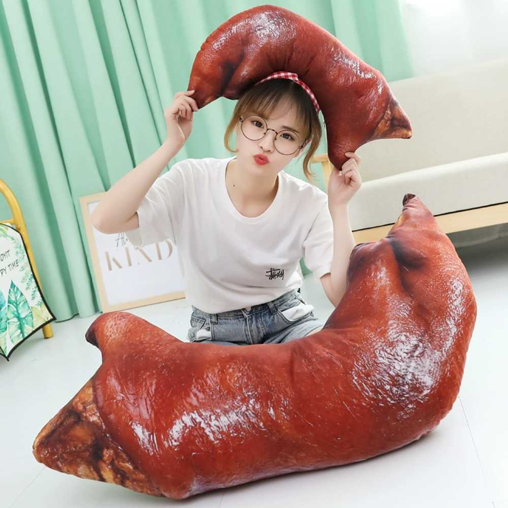 닭다리쿠션 족발 스낵 치킨 쇼파 베개 집들이 대형 : 데이지드랍스