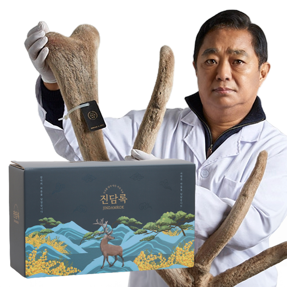진담록 녹용 진액 사슴농장 원기회복 생녹용 100% 180g (100ml x 30포) : 농업회사법인 한록원