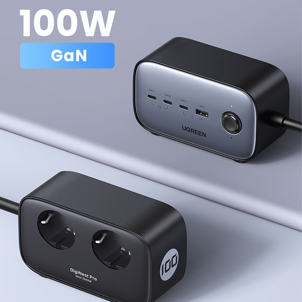 유그린 GaNIII 100W PD PPS 3680W 멀티탭 고속충전기 프로 CD270 : 유그린샵