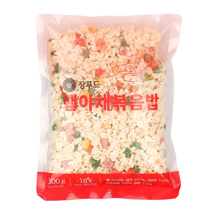장푸드햄야채볶음밥300g/한우물-20개 : 착한형제들mall