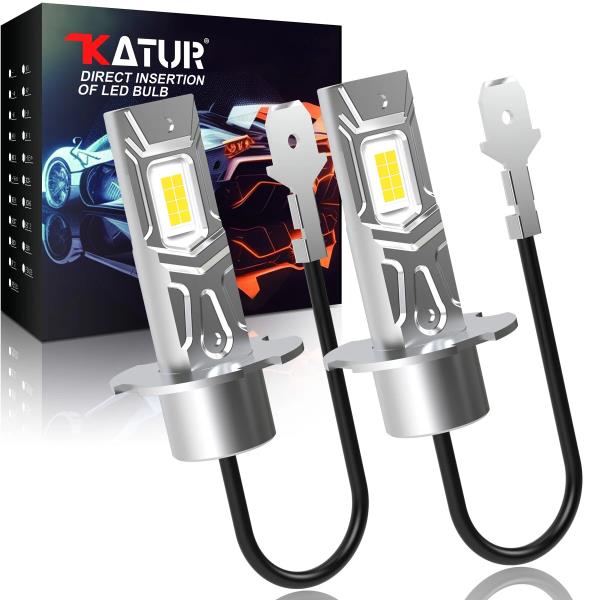 H3 LED 안개전구 Canbus 화이트 팬리스 할로겐 교체 헤드 Opel Astra G C B Corsa 80W 16000LM, : 진주국제무역