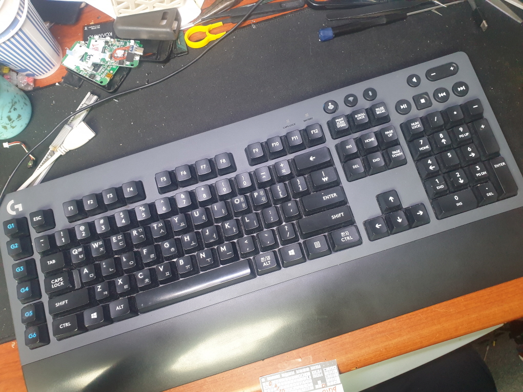 Logitech G613 Y-R0062 병행수입 직구 사설 고장 AS 로지텍키보드수리 : 수정보통신