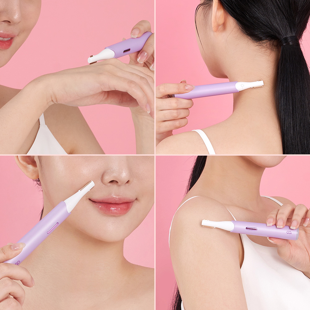 오아 가정용 제모기 바디트리머 잔털 제거기 얼굴 솜털 음모 인중 여성 남자 Y존비키니라인 : 오아스토어
