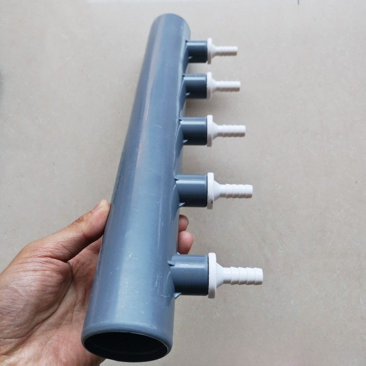 어항 물고기 오물 외부 수조 똥집기 필터 듀얼 거름통 유막제거 PVC50x20바텀브라켓+10mm파고다헤드 : 방가옷가게