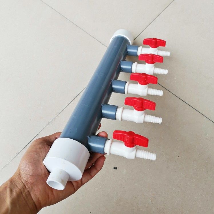 어항 물고기 오물 외부 수조 똥집기 필터 듀얼 거름통 유막제거 PVC50x20바텀브라켓+10mm파고다헤드 : 방가옷가게
