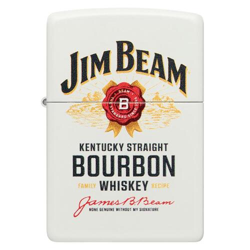 ZIPPO 라이터 짐빔 Zippo 48317 Jim Beam 지포라이터 오일+심지+부싯돌 3종세트 포함 : 롤링타바코 몰