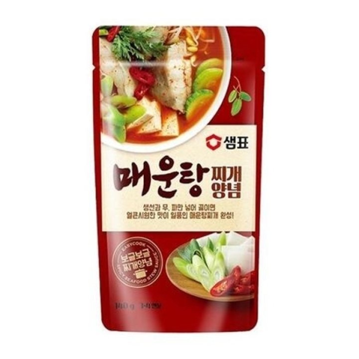 [샘표] 매운탕찌개 양념 140g (유통기한 임박상품) : 와와닷컴