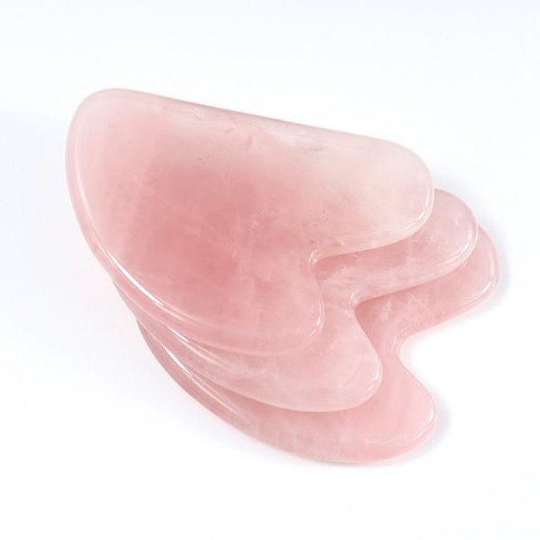천연로즈쿼츠 페이스 바디 셀프 마사지 핑크 하트괄사 : 도매나라 영도매