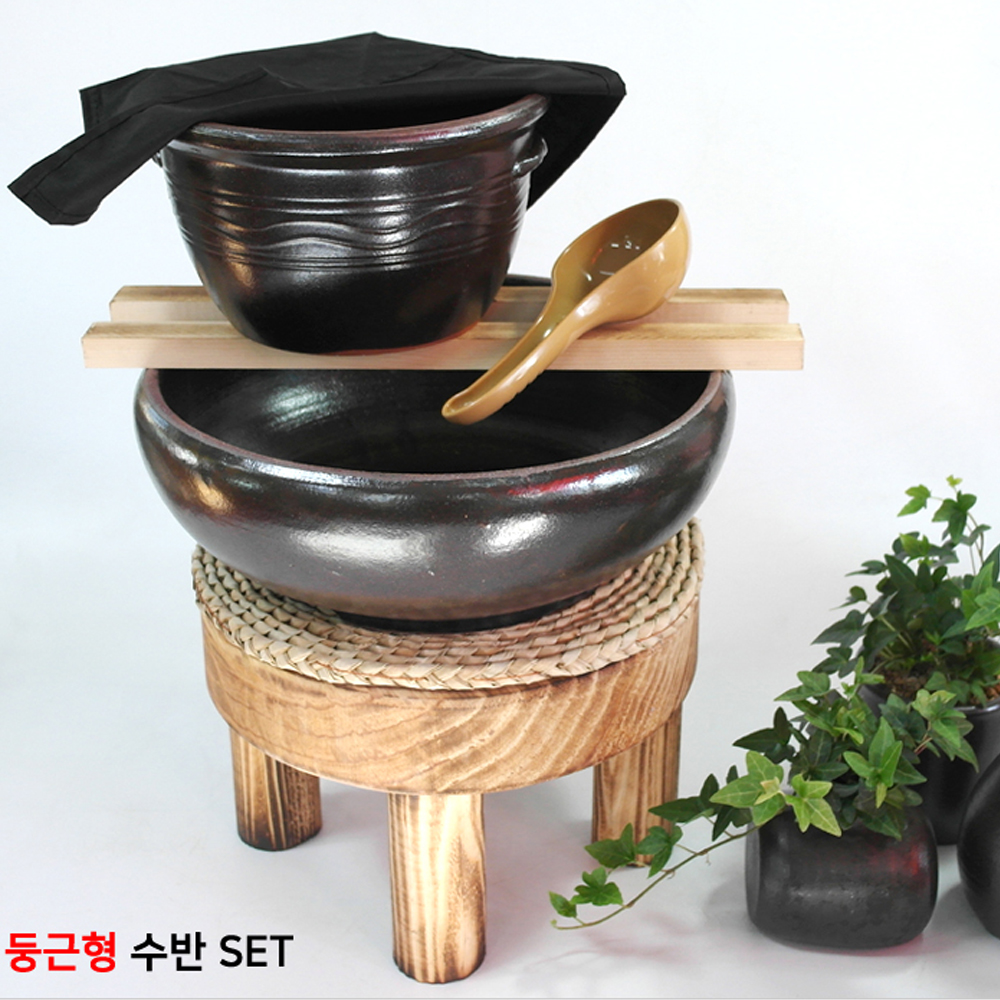 가정용 콩나물 재배 숨쉬는 옹기 콩나물 시루세트 대 : 요고요고요