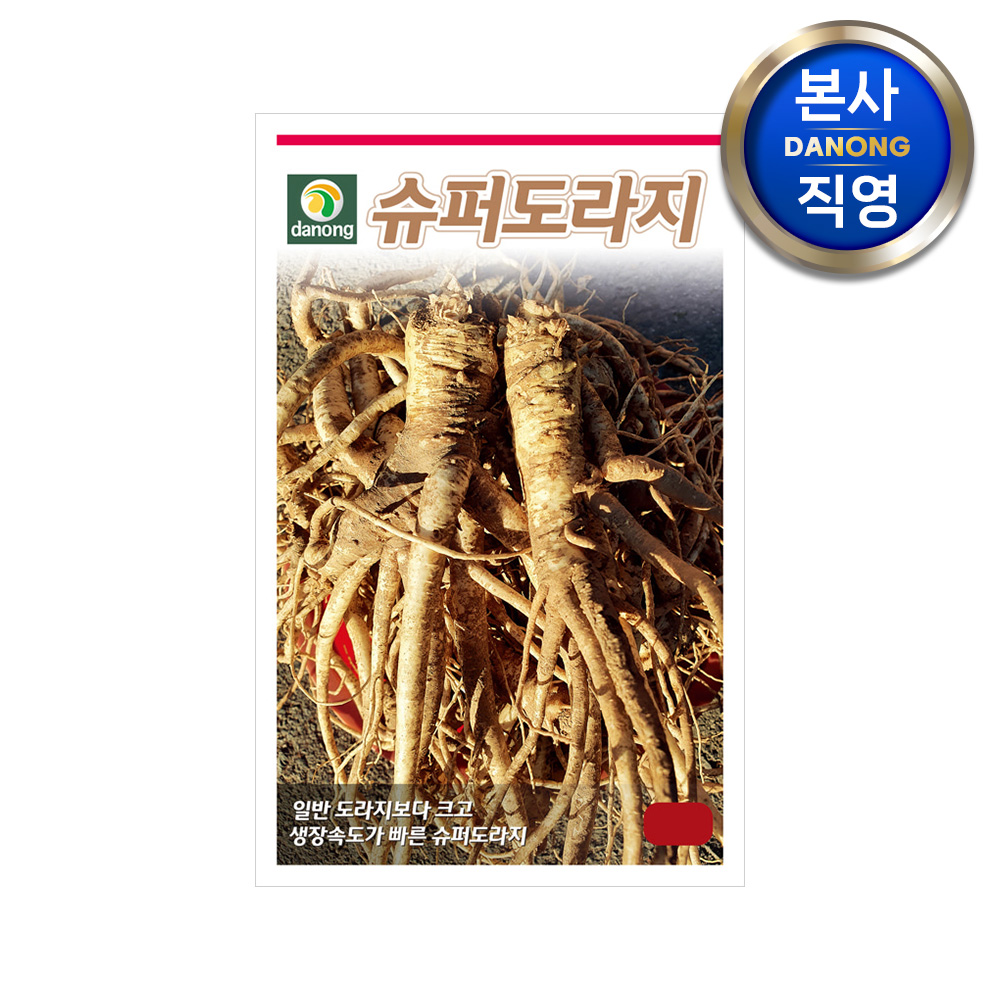 슈퍼 도라지 씨앗 5g 길경 야채 채소 텃밭 파종 재배 주말 농장 씨 종자 : 다농원예가든