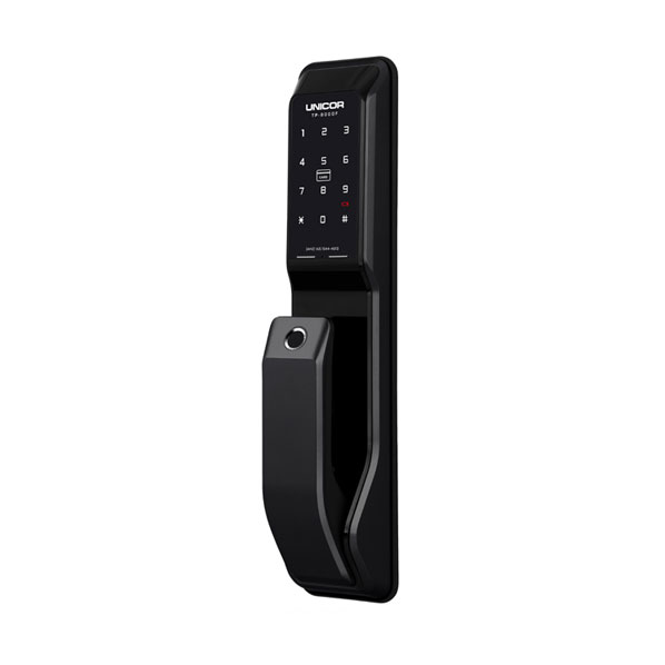 [유니코하이테크] TP-8000F 프리미엄 지문인식 푸시풀 디지털도어락 (전국무료설치) : 마스터즈프라자 온라인스토어
