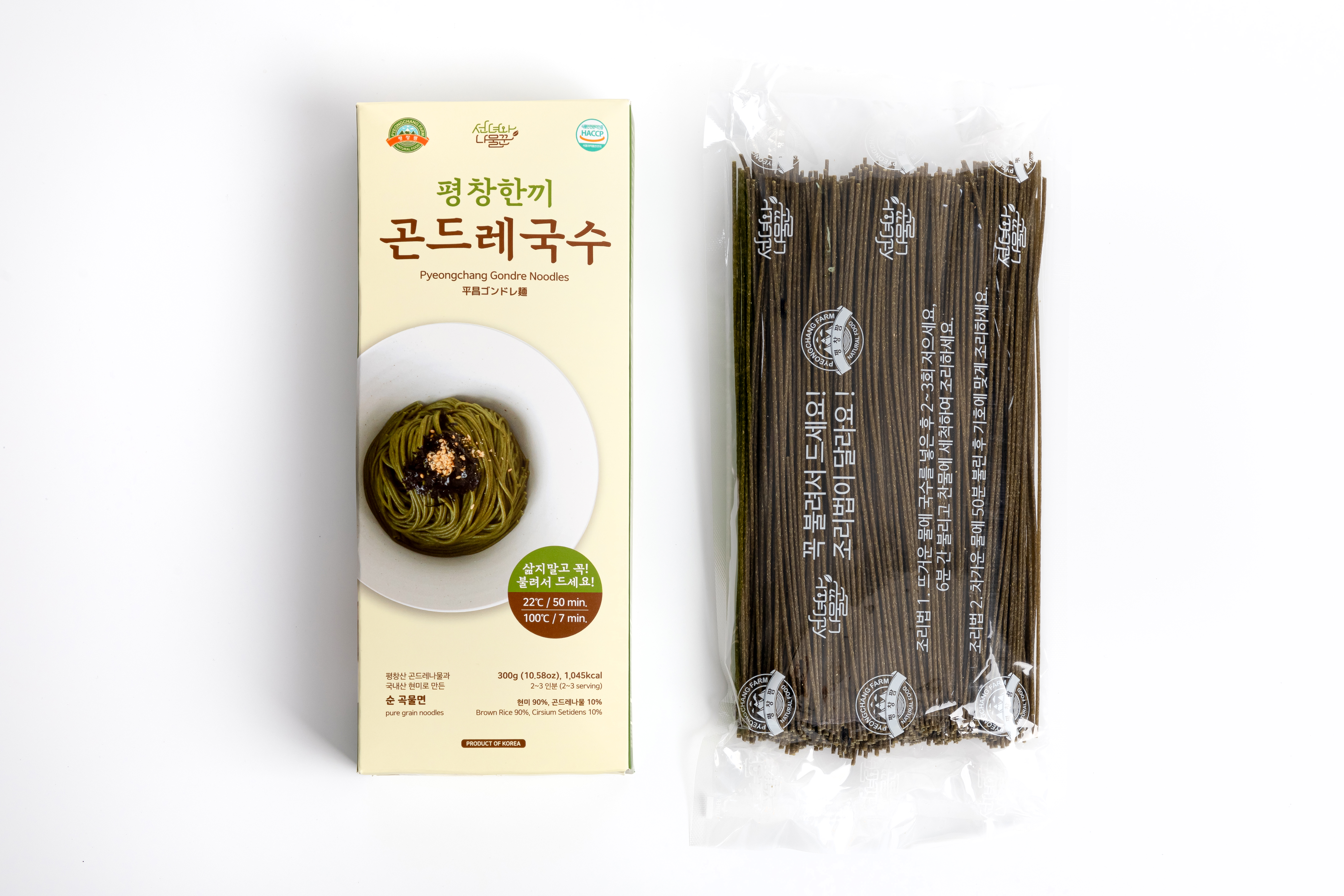 불려먹는 간편한 국수 평창한끼 곤드레국수 300g : 평창팜