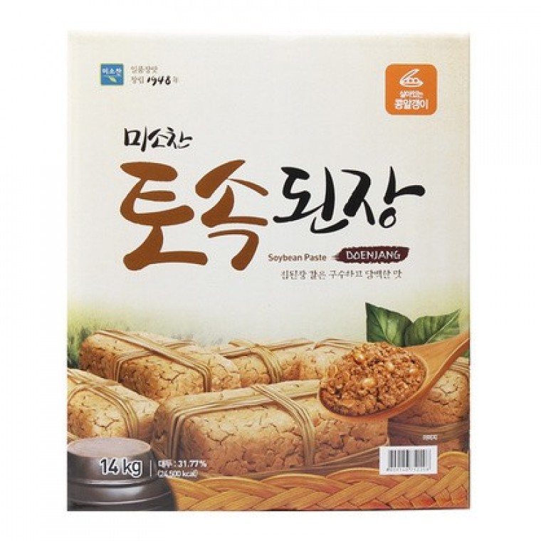 토속된장 14kg/미소찬 : 헤르메스타운