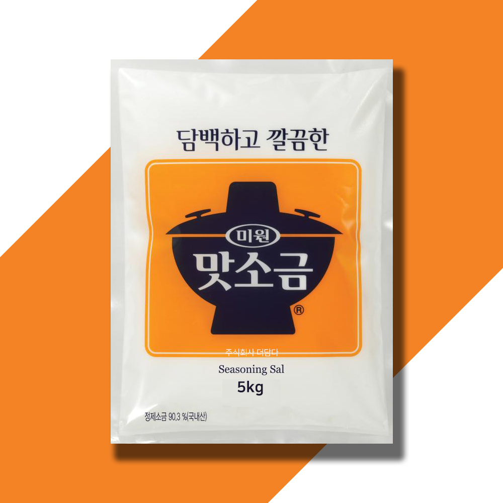 대상 미원 맛소금 5kg : 토끼상회