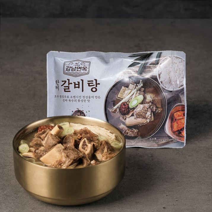 강남면옥 한끼갈비탕 600g (1인분) : 강남면옥