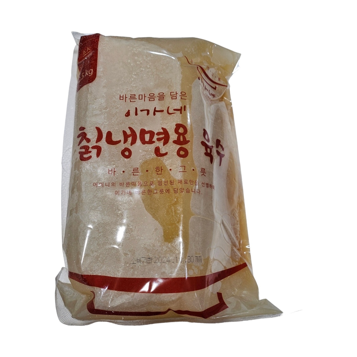 이가네 칡냉면용 10kg(2.5kgx4입) 10인분 육수 업소용 냉면육수 대용량 : 어썸 키친
