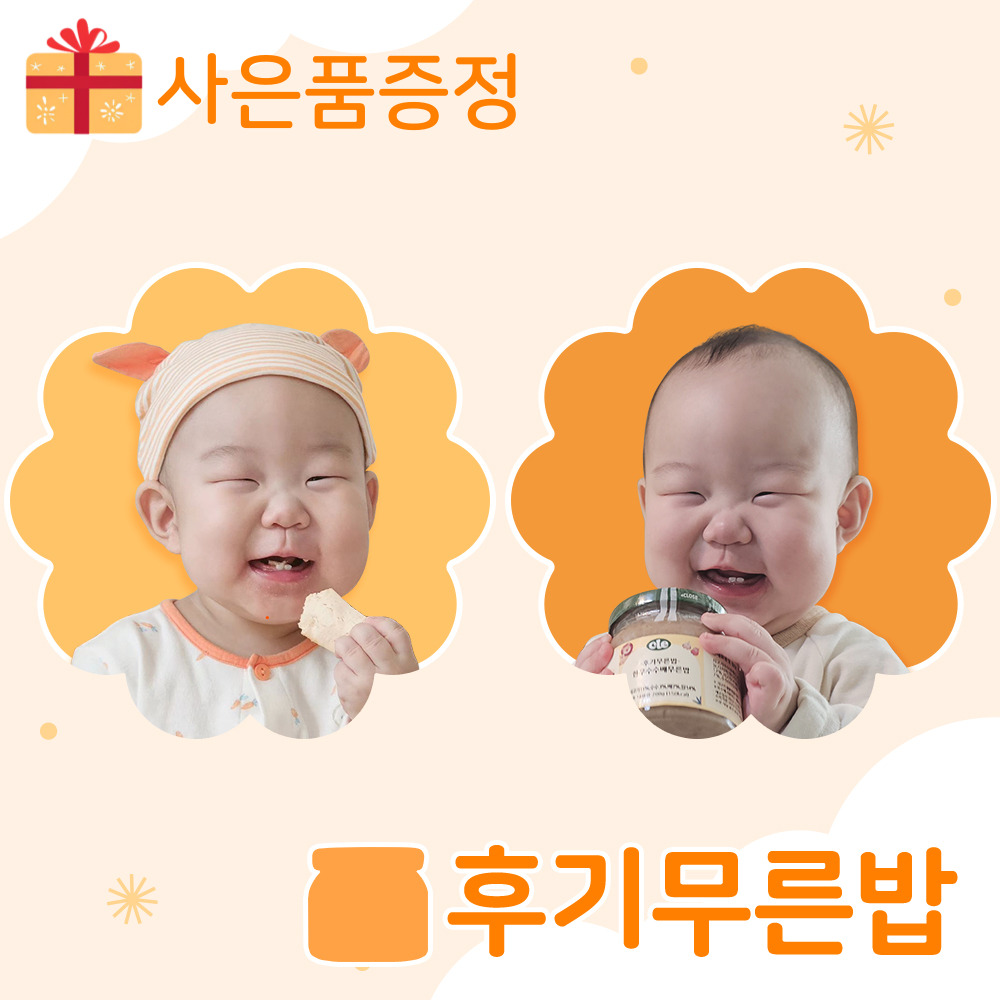 [168병/둥이세트/사은품증정] 푸드케어 클레 후기무른밥 정기4주 쌍둥이 다둥 아기 이유식 : 푸드케어