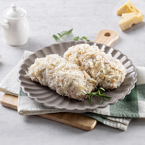 고급진 국내산 통 등심 모짜렐라 치즈 돈까스 (냉동) 400g : 주식회사 고급진