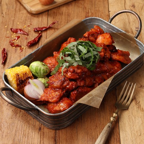 [대구진] 청춘불판 직화불닭갈비 400g 4팩 대구진 불향 가득 직화 닭갈비 : 신세계백화점