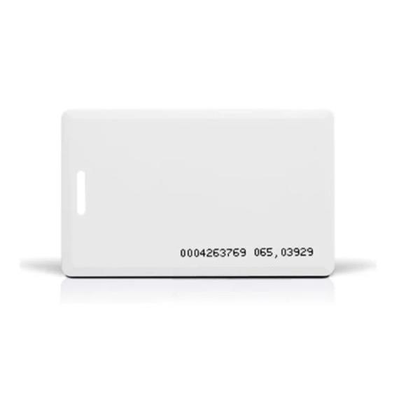 스마트 125KHz RFID 클램셸 카드, TK4100 액세스 제어 PVC 1.8mm 두께 64 비트 ISO 표준 읽기 전용 : 정민국제물류