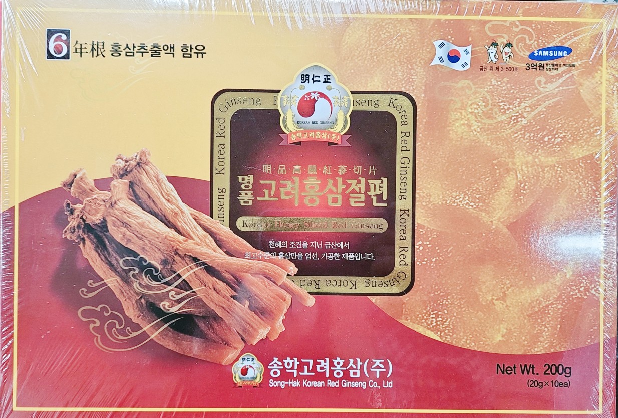 홍삼절편 : 인삼건강